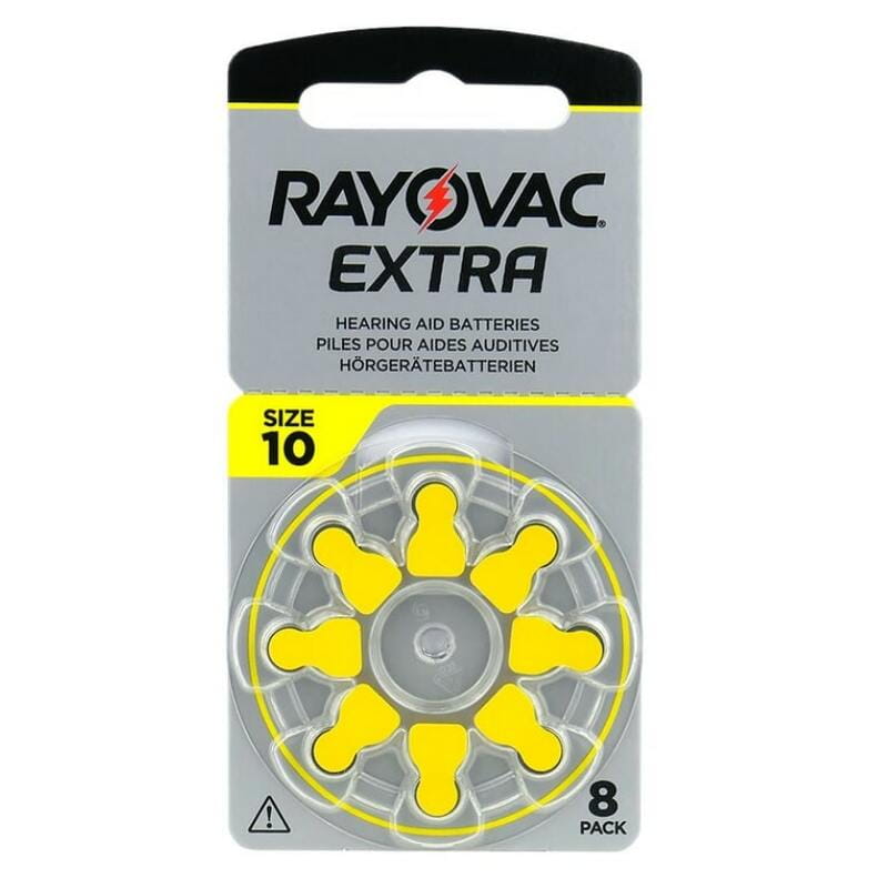 Батарейка Rayovac Extra 10 (10AUX-8XEMF) BL 8 шт (для слухових апаратів)