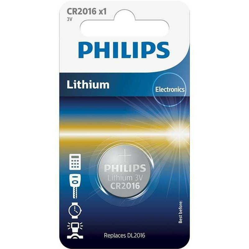 Батарейка Philips Lithium CR 2016 BL 1шт
