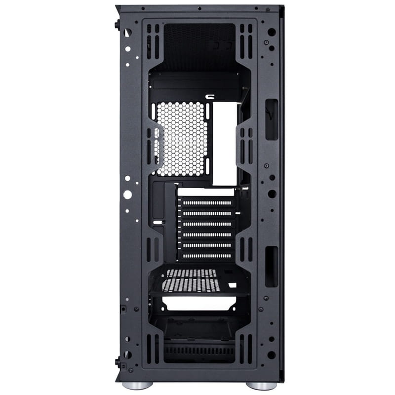 Корпус 1stPlayer X5-BK-4F1 Black без БП