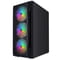 Фото - Корпус 1stPlayer X5-BK-4F1 Black без БП | click.ua