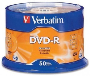 Диски DVD+R Verbatim (43791) 16X 4,7GB Wrap-box 50 шт Extra Matt Silver