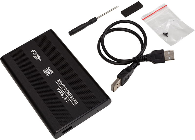 Зовнішня кишеня PowerPlant для HDD 2.5" USB2.0 (HC380039)
