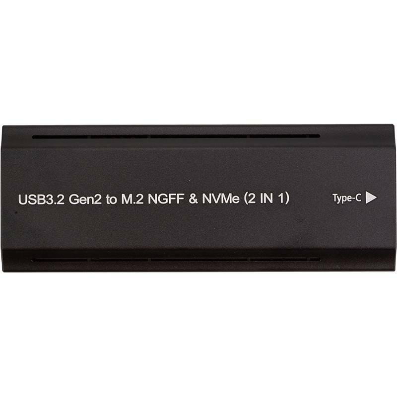 Зовнішня кишеня PowerPlant для SSD M.2 PCIe NGFF USB3.0 (HC380435)