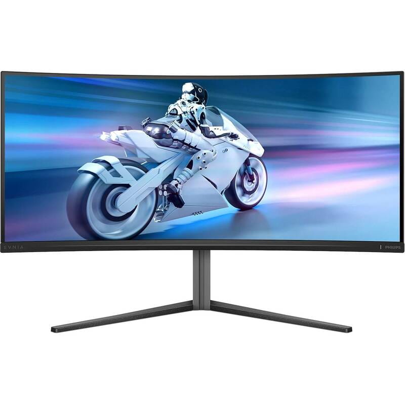 Монитор Philips 34" Evnia 34M2C6500/00 OLED Curved Black/Grey 175Hz