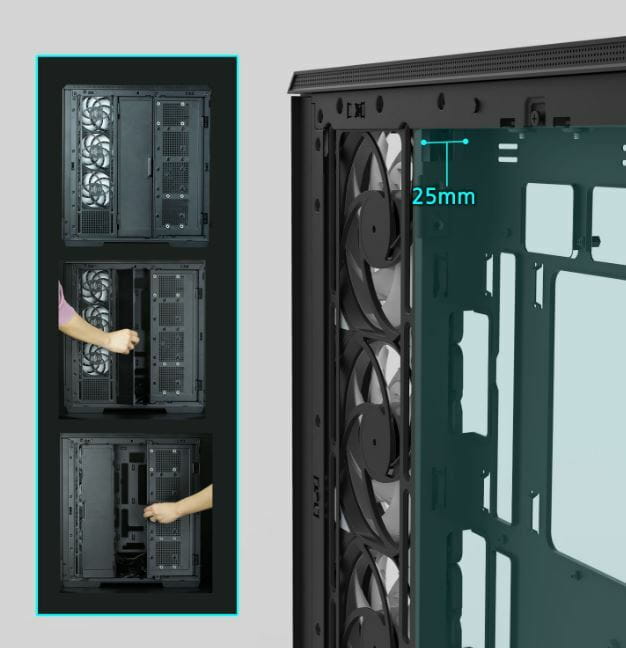 Корпус Zalman P50 DS Black без БП