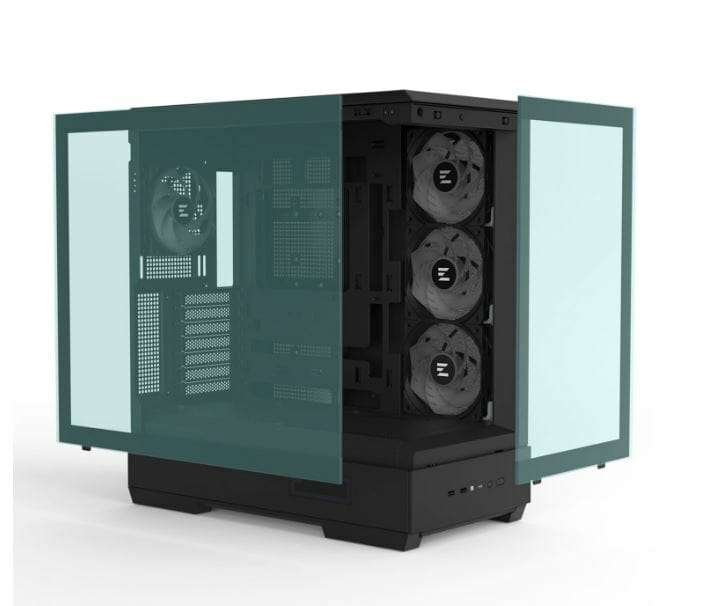 Корпус Zalman P50 DS Black без БП