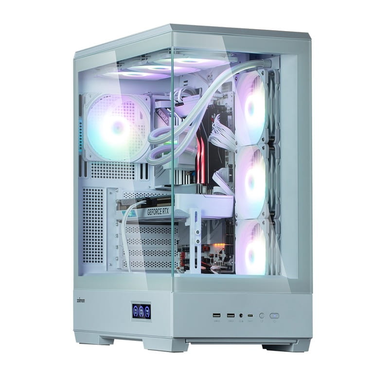 Корпус Zalman P50 DS White без БЖ