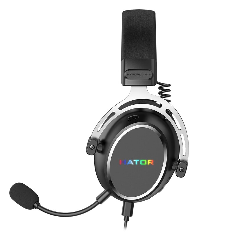 Гарнитура Hator Hypergang 3 Hi-Res Black (ESH50)