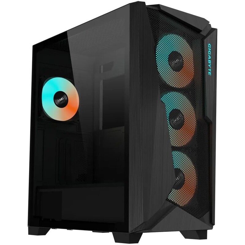 Корпус Gigabyte C301 Glass V2 Black без БП (C301G V2)