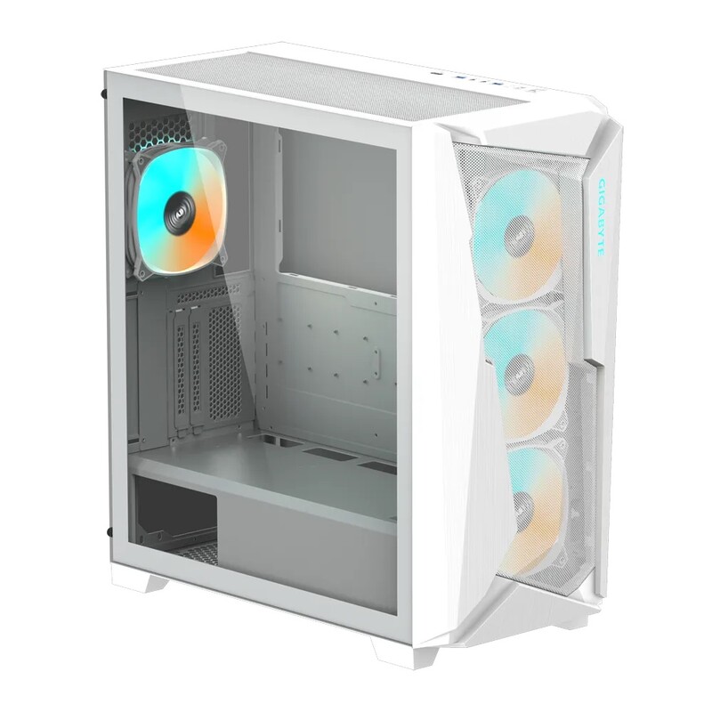 Корпус Gigabyte C301 Glass V2 White без БП (C301GW V2)