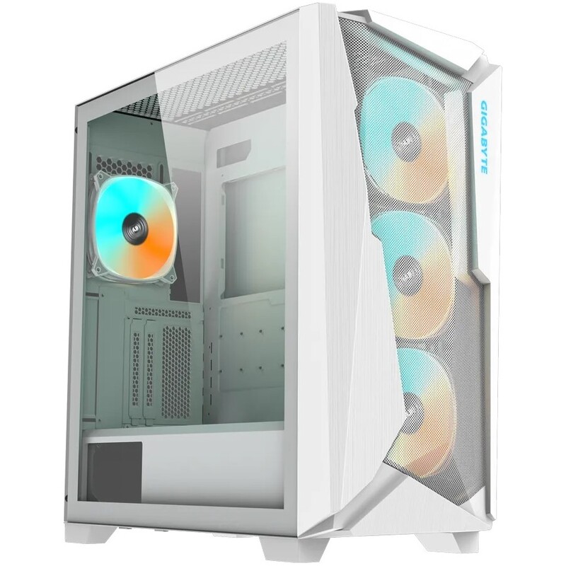 Корпус Gigabyte C301 Glass V2 White без БП (C301GW V2)