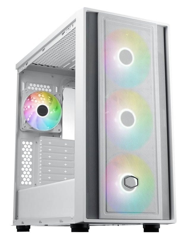 Корпус CoolerMaster MasterBox 600 White Без БЖ (MB600-WGNN-S00)