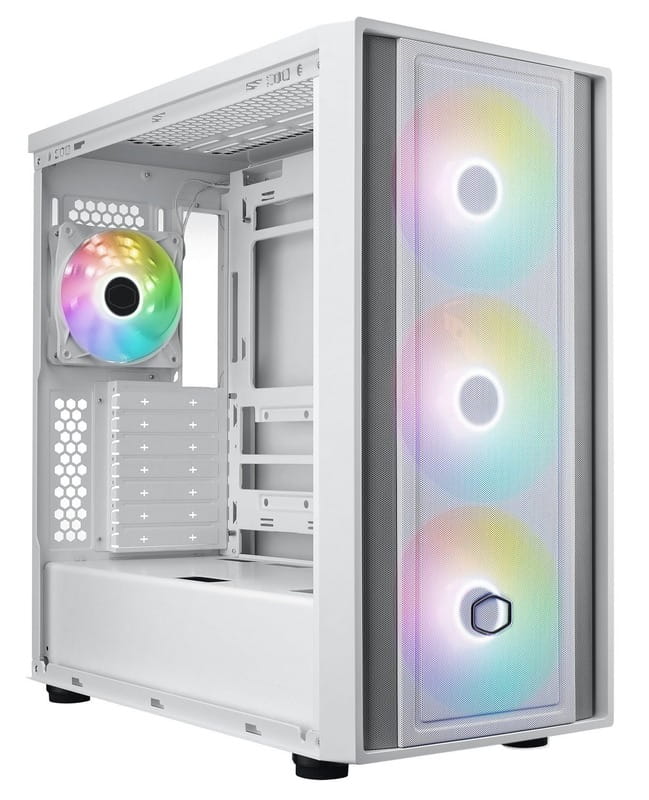Корпус CoolerMaster MasterBox 600 White Без БЖ (MB600-WGNN-S00)