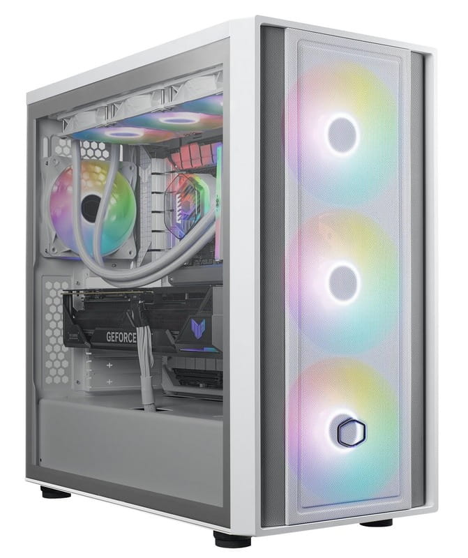 Корпус CoolerMaster MasterBox 600 White Без БЖ (MB600-WGNN-S00)