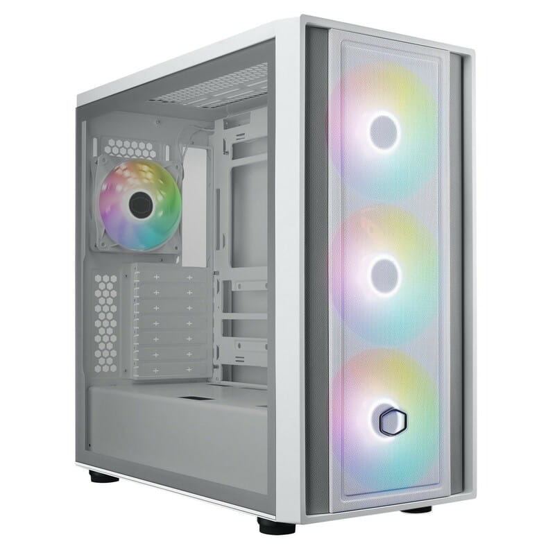 Корпус CoolerMaster MasterBox 600 White Без БЖ (MB600-WGNN-S00)