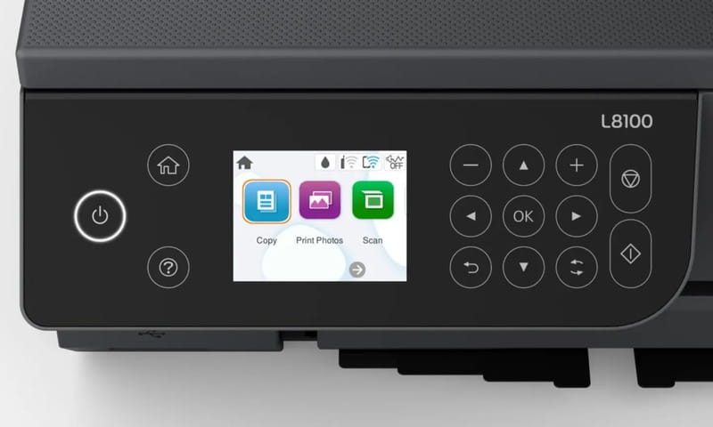 Багатофункціональний пристрій А4 кол. Epson EcoTank L8100 Wi-Fi (C11CK94401)