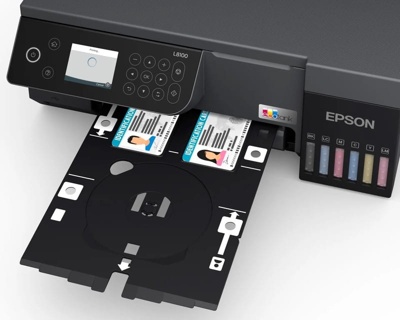 Багатофункціональний пристрій А4 кол. Epson EcoTank L8100 Wi-Fi (C11CK94401)