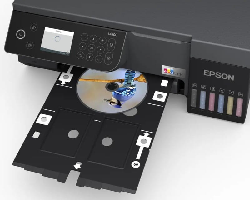 Багатофункціональний пристрій А4 кол. Epson EcoTank L8100 Wi-Fi (C11CK94401)