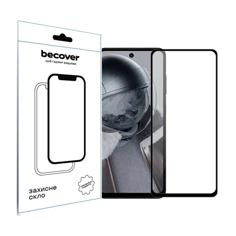 Захисне скло BeCover для HMD Pulse+ Black (712504)