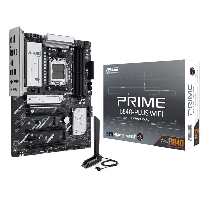 Материнська плата Asus Prime B840-Plus WiFi Socket AM5