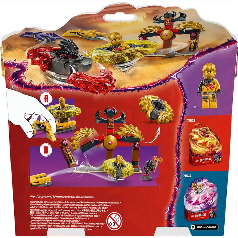 Конструктор LEGO Ninjago Боевой набор дракона Спин-джитсу (71826)