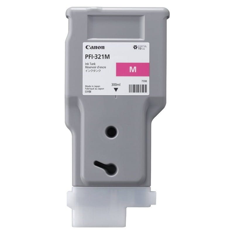 Картридж Canon (PFI-321M) imagePROGRAF TM-255/TM-340/TM-350/TM-355 Magenta (6269C001AA) 300 мл