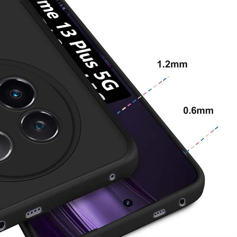 Чохол-накладка BeCover для Realme 13 Plus 5G Black (712765)