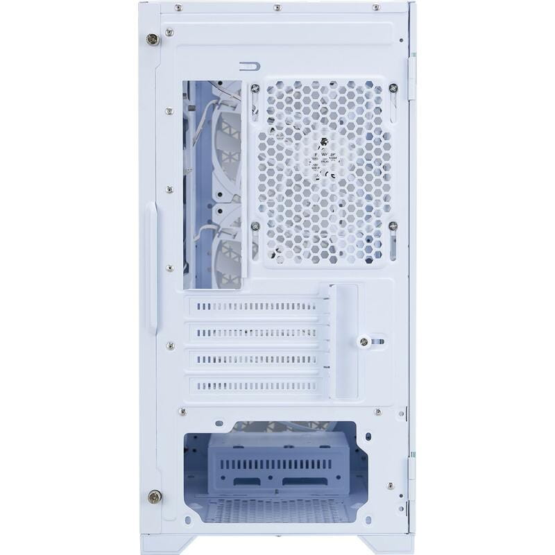Корпус 1stPlayer T3-WH-4F1-W White без БП