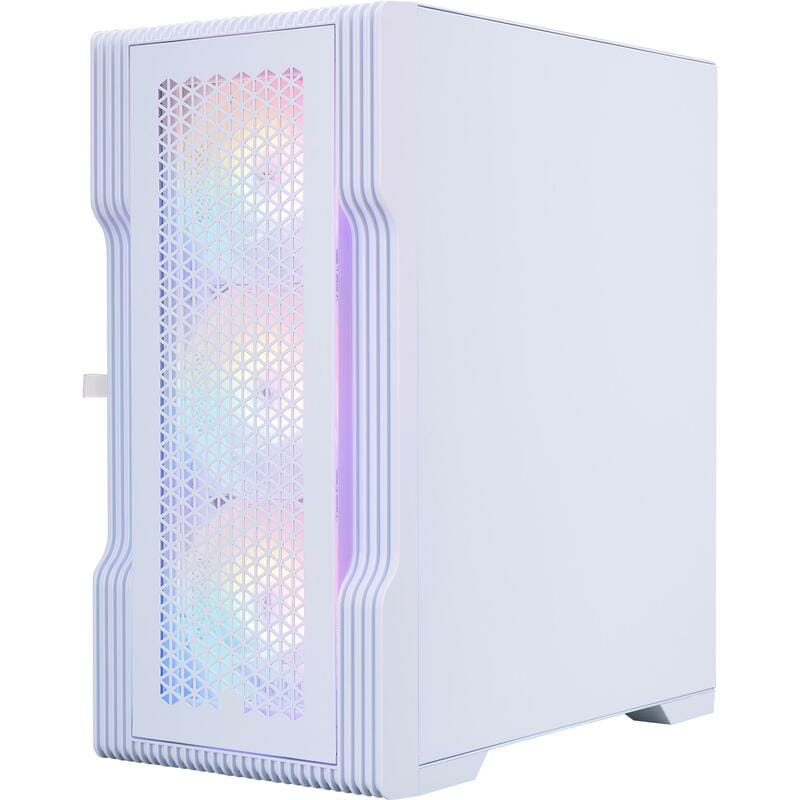 Корпус 1stPlayer T3-WH-4F1-W White без БП