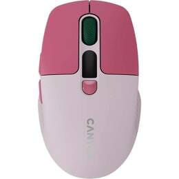 Миша бездротова Canyon MW-26 LCD Silent Dual Mode Pink (CNS-CMSW26P)