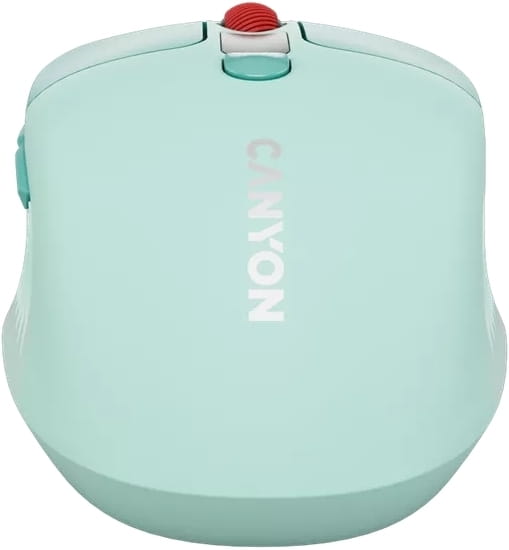 Мышь беспроводная Canyon MW-26 LCD Silent Dual Mode Green (CNS-CMSW26GR)