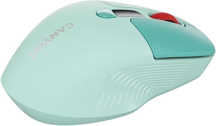 Мышь беспроводная Canyon MW-26 LCD Silent Dual Mode Green (CNS-CMSW26GR)