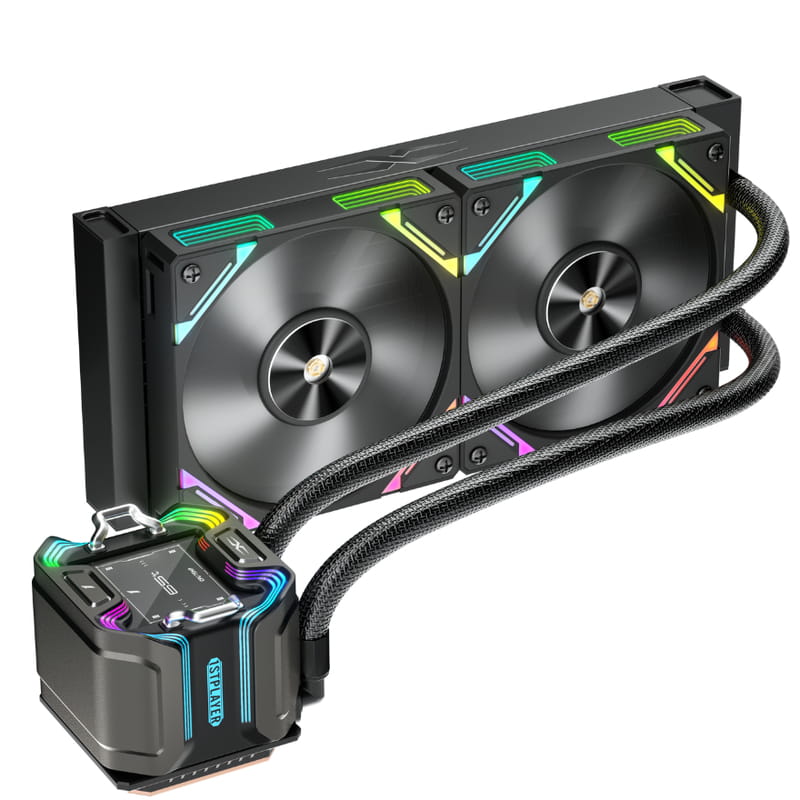 Система водяного охлаждения 1stPlayer X-240 Black