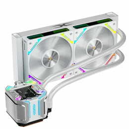 Система водяного охолодження 1stPlayer X-240 White