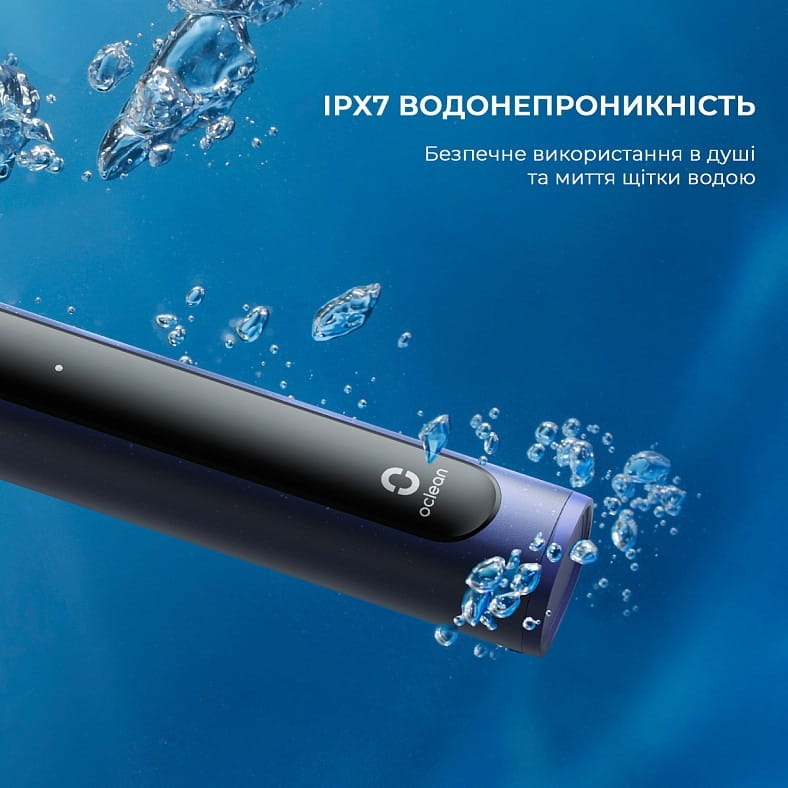 Розумна зубна електрощітка Oclean X Lite Blue (6970810555974)