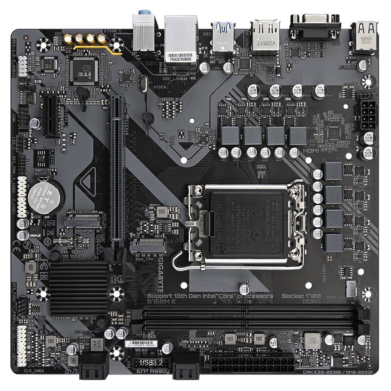 Материнская плата Gigabyte B760M E Socket 1700
