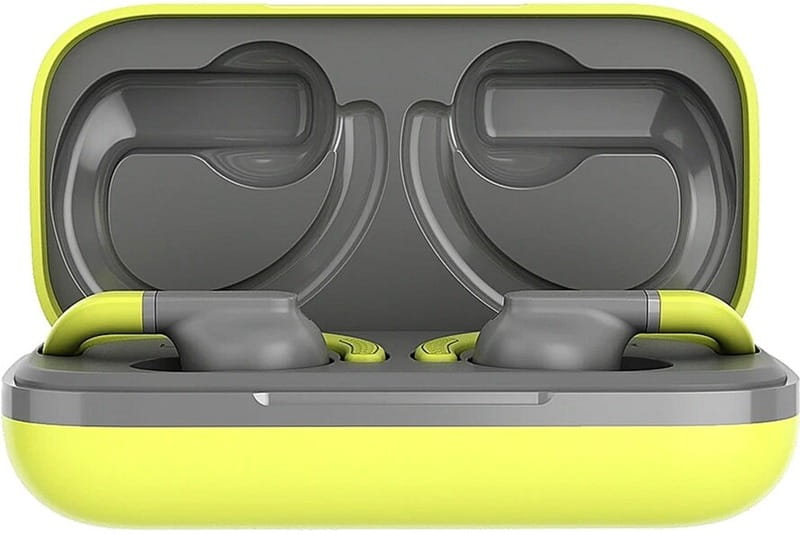 Bluetooth-гарнітура Canyon TWS-11 Headset On Run Sport Yellow-Grey (CNS-TWS11GR)