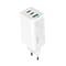 Фото - Мережевий зарядний пристрій ColorWay GaN Mini 65W PD Port PPS USB (USB-2C1A) White (CW-CHS058PD-WT) | click.ua