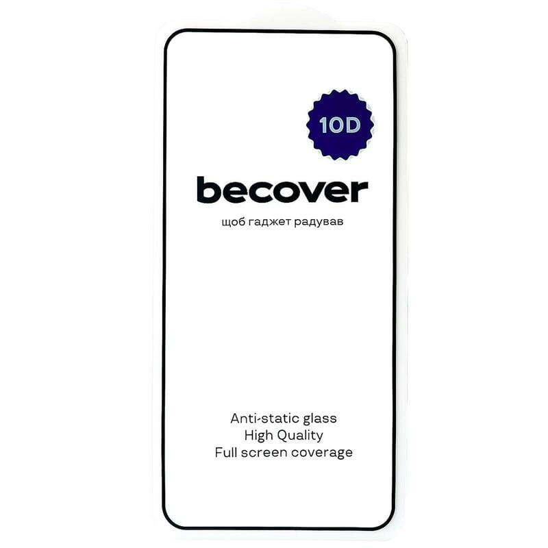 Защитное стекло BeCover для Samsung Galaxy S25 SM-S931 Black 10D (712721)