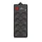 Фото - Фільтр живлення REAL-EL RS-Protect 805 1.8м Black (EL122300042) | click.ua