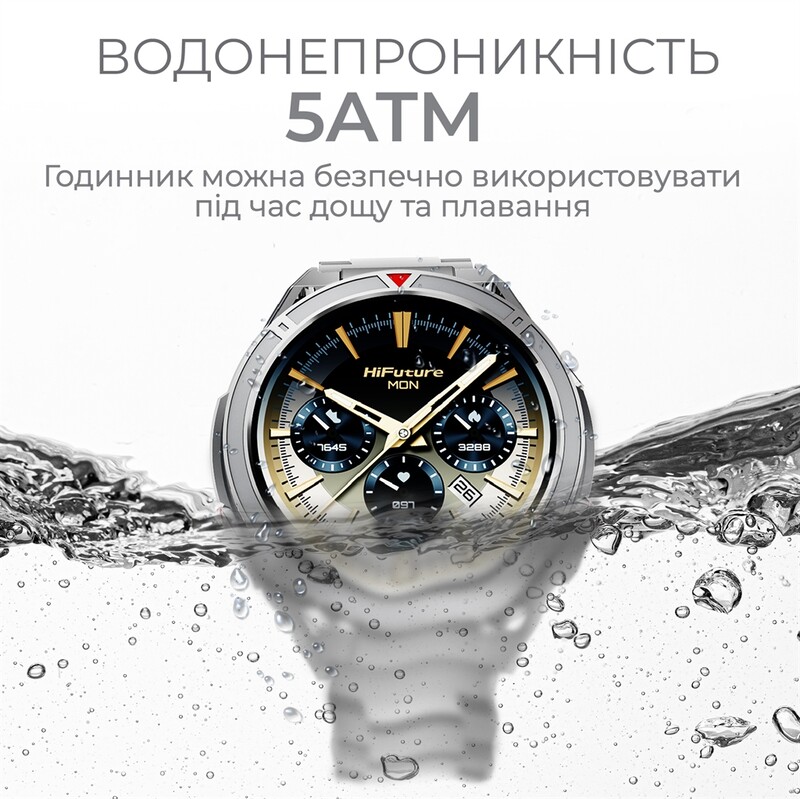 Смарт-годинник HiFuture Active Black/Red