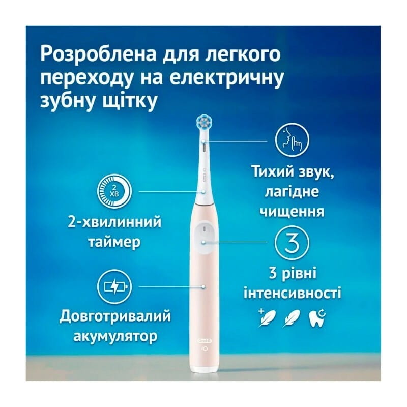 Зубна електрощітка Braun Oral-B iO Series 2 iOS2.1C9.0 Pink