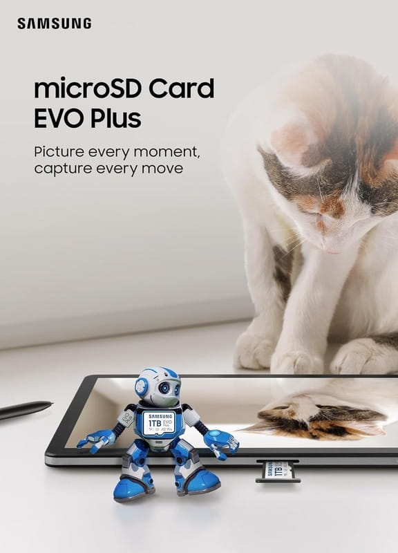Карта пам`яті MicroSDXC  128GB UHS-I/U3 Class 10 Samsung Evo Plus R160MB/s + SD-адаптер (MB-MC128SA/EU)