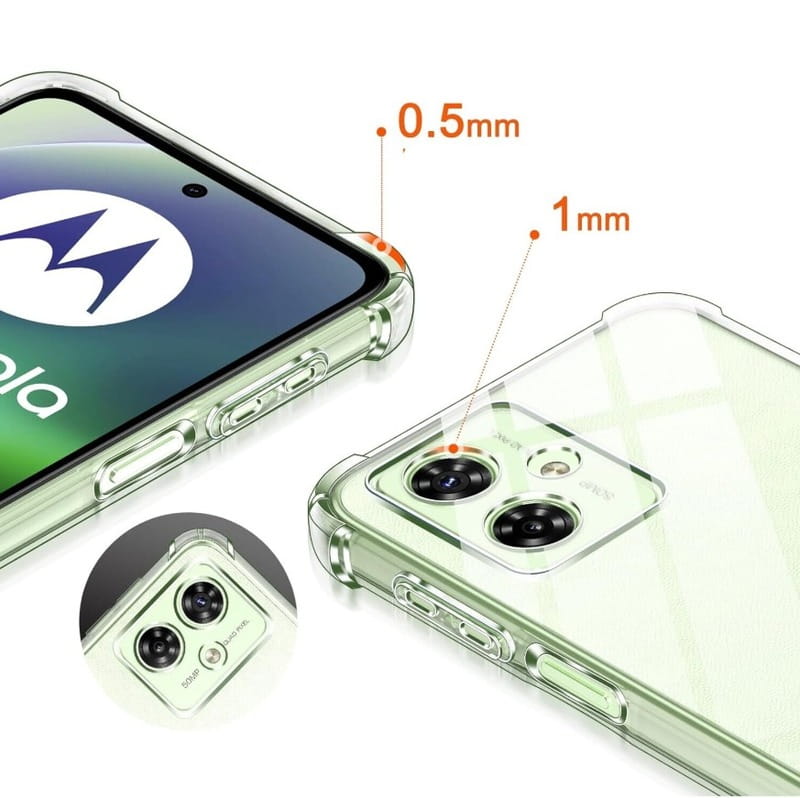 Чехол-накладка BeCover Anti-Shock для Motorola Moto G35 Clear (712779)