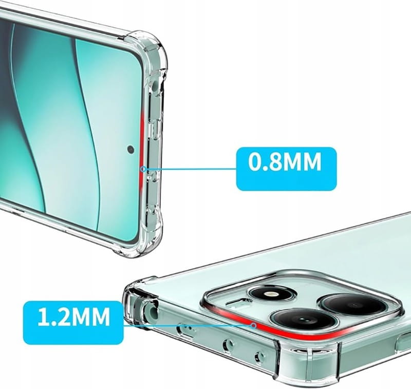 Чехол-накладка BeCover Anti-Shock для Xiaomi Redmi Note 14 5G Clear (712786)