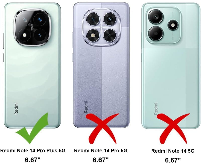 Чехол-накладка BeCover Anti-Shock для Xiaomi Redmi Note 14 Pro 5G Clear (712787)