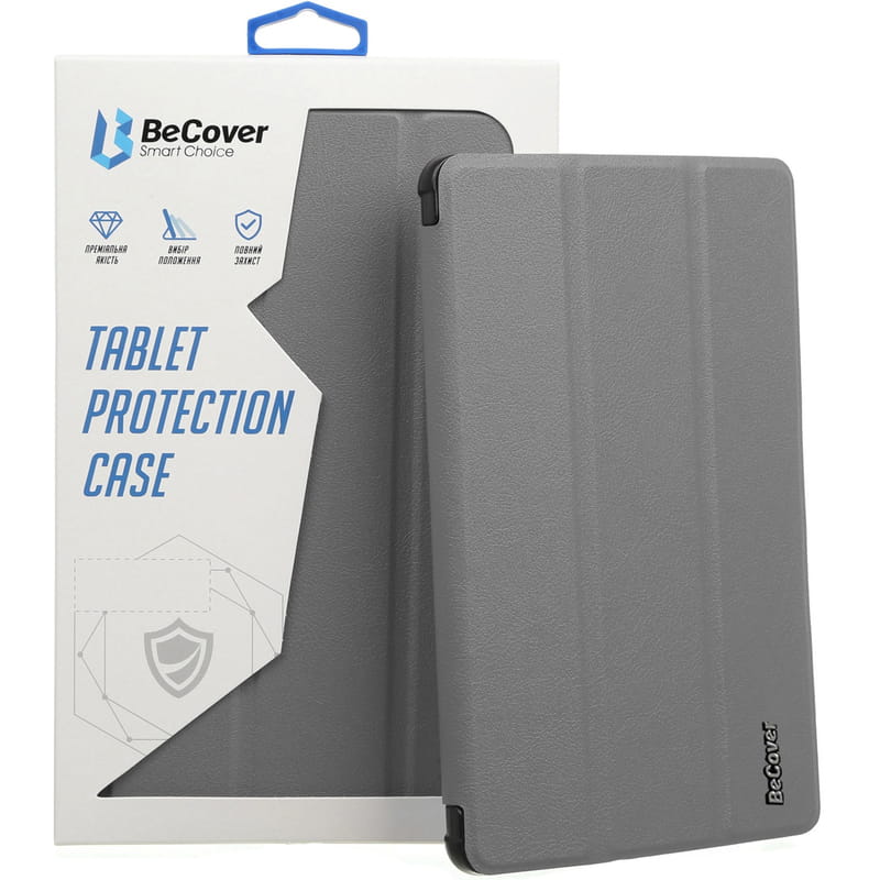 Чохол-книжка BeCover Flexible TPU Mate для Samsung Galaxy Tab S6 Lite 10.4 SM-P620/SM-P625/SM-P627 Grey (712515)