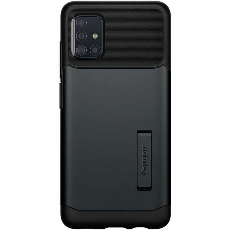 Чохол-накладка Spigen Slim Armor для Samsung Galaxy A51 SM-A515 Metal Slate (ACS00820)
