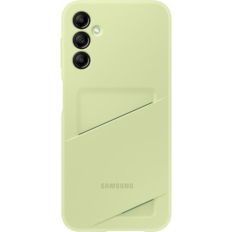 Чeхол-накладка Samsung Card Slot Cover для Samsung Galaxy A14 SM-A145 / SM-A146 Lime (EF-OA146TGEGRU)