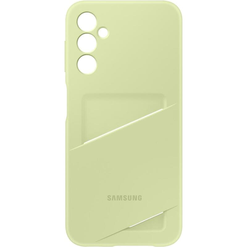 Чeхол-накладка Samsung Card Slot Cover для Samsung Galaxy A14 SM-A145 / SM-A146 Lime (EF-OA146TGEGRU)